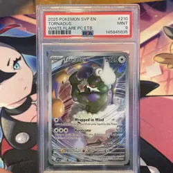 Pokemon Center Stamped White Flare SVP210 Tornadus ETB Promo Sealed - Image 1