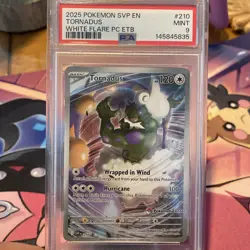 Pokemon Center Stamped White Flare SVP210 Tornadus ETB Promo Sealed - Image 2
