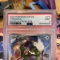 Pokemon Center Stamped White Flare SVP210 Tornadus ETB Promo Sealed - Image 5