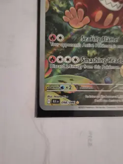🔥Pokemon TCG Darmanitan Illustration Rare Card 098/086 Sv: Black Bolt🔥 - Image 5