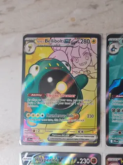Pokemon TCG Full Art ex lot of 6 - S&V, Mega sets Near Mint - Image 2