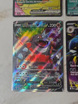 Pokemon TCG Full Art ex lot of 6 - S&V, Mega sets Near Mint - Image 5
