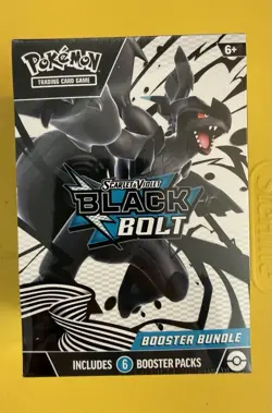 Pokemon TCG Scarlet & Violet 10.5 Black Bolt Booster Bundle Set - Image 1