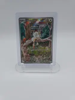 Pokemon Meowth 106/094 – Phantasmal Flames – English IR (Illustration Rare) NM - Image 1