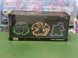 BRAND NEW Pokemon Neon Kanto Alcove Vault Deck Box - Image 1
