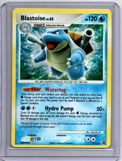 Pokemon - Blastoise LV.52 - #2/132 - Holo - Secret Wonders - Image 1