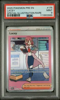 Pokemon - Prismatic Evolutions - LACEY 175/131 Special Illustration - PSA 9 - Image 1