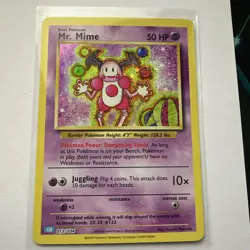 Pokemon Classic Collection Mr. Mime Holo CLB 0013/034 - Image 1