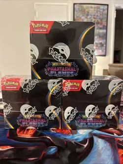 Pokemon TCG Phantasmal Flames Booster Box Sealed - Image 1