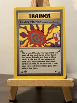 Tickling Machine 119/132 1ST EDITION Pokemon Card WOTC Gym Heroes Uncommon - Image 1