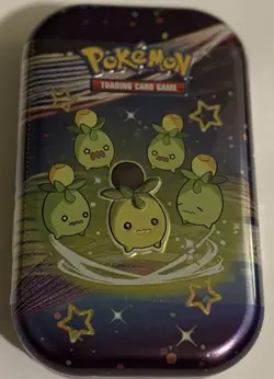 Pokemon TCG Scarlet & Violet Paldean Fates Mini Tin (Smoliv) | Brand New Sealed - Image 1