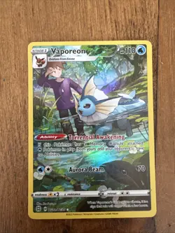 Vaporeon - TG02/TG30 - Pokemon Brilliant Stars Sword & Shield Holo Rare Card NM - Image 1