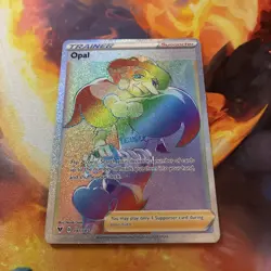 Pokemon Card Opal 197/185 Secret Rainbow Rare Vivid Voltage - Image 1