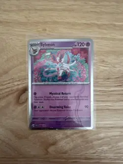 Pokemon Prismatic Promo Cards Promo,Cosmos Holo Sylveon #172 NM - Image 1