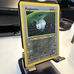 Magnemite 7/75 Holo Rare Neo Discovery Pokemon English WOTC LP- - Image 2