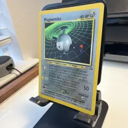 Magnemite 7/75 Holo Rare Neo Discovery Pokemon English WOTC LP- - Image 3