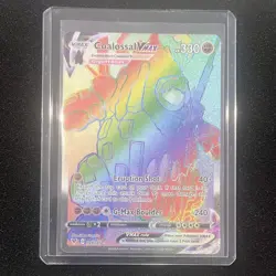 Pokemon TCG Coalossal Vmax Vivid Voltage 189/185 Holo Secret Rare - Image 1