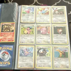 Pokemon TCG Mixed Card Lot Binder Collection Growlithe Happiny Swablu - Image 2