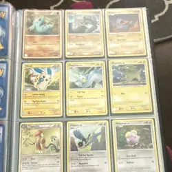 Pokemon TCG Mixed Card Lot Binder Collection Growlithe Happiny Swablu - Image 4