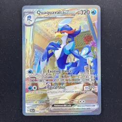 Quaquaval ex - Alt Art - 260/193 Paldea Evolved - Illustration Rare Pokemon Card - Image 1