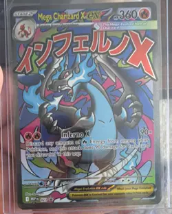 Pokemon Mega Charizard X EX Holo Promo Me: Mega Evolution 023 360 HP Card - Image 1