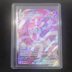 Pokemon TCG Sylveon Vmax Sword & Shield Mfg: Evolving Skies 075/203 Ultra Rare - Image 1