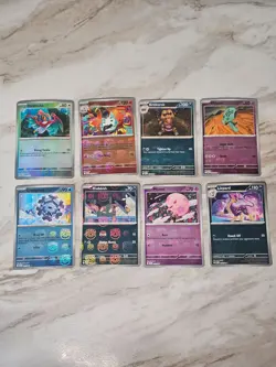 Pokemon TCG Prismatic Evolutions BB WF Master Ball Reverse Holo Lot of 8 cards - Image 1