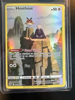 Hoothoot TG12/TG30 Swsh10 Astral Radiance Trainer Gallery Holo Ultra Rare NM - Image 1