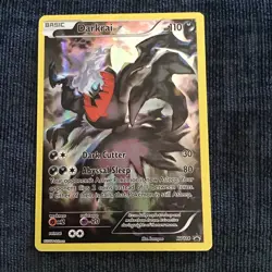 Pokemon Darkrai XY114 Black Star Promo 2016 Full Art Card TCG - Image 1