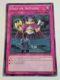 Half Or Nothing BP01-EN101 Common 1st Edition Yu-Gi-Oh - Image 1