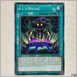 A.I.'s Ritual - MP21-EN025 - Common 1st Edition Yugioh - Image 1