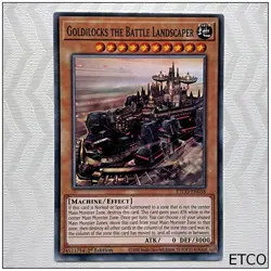 Goldilocks the Battle Landscaper - ETCO-EN038 - Common 1st Edition Yugioh - Image 1