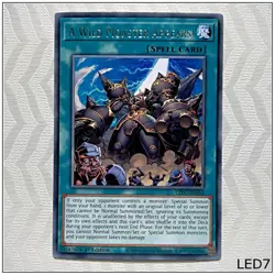 A Wild Monster Appears! - LED7-EN052 - Rare 1st Edition Yugioh - Image 1