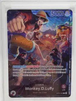 2024 ONE PIECE PROMOS PSA MAGAZINE EXCLUSIVE #060 MONKEY D. LUFFY PSA 10 - Image 4