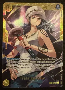 Trafalgar Law EB03-062 Extra Booster: One Piece Heroines Edition Foil - Image 1
