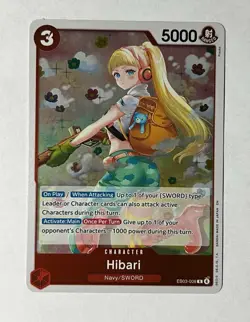 Hibari EB03-008 Extra Booster: One Piece Heroines Edition Foil - Image 1