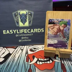 ST18-004 Zoro-Juurou SR TR OP09 Alt Art One Piece TCG English Card - Image 1