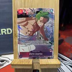 ST18-004 Zoro-Juurou SR TR OP09 Alt Art One Piece TCG English Card - Image 2