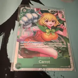 One Piece Carrot OP08-023 Two Legends Super Rare Foil Character 6000 Namco - Image 1