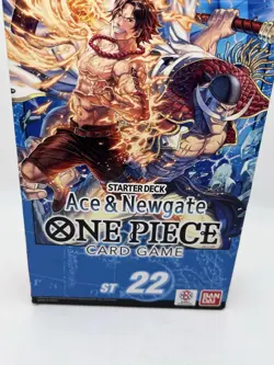 One Piece Blue Starter Deck 22 Ace & Newgate ST-22 Bonus Pack Included New - Image 4