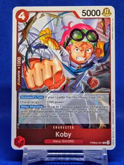 Koby PRB02-001 R | Premium Booster -The Best- Vol. 2 | One Piece TCG | English - Image 1