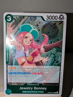 Jewelry Bonney R NM PRB02-004 R The Best Vol. 2 JAPANESE One Piece TCG - Image 1