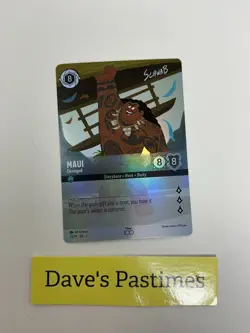 Lorcana Disney 100 Maui Demigod 23/P1 Promo Foil NM - Image 1