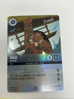 Lorcana Disney 100 Maui Demigod 23/P1 Promo Foil NM - Image 2