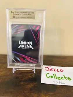 BGS 10 Signature Hisoka SR*** 3 Star 2025 Union Arena English Hunter x Hunter - Image 3