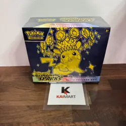 Pokemon Center Surging Sparks Scarlet & Violet Elite Trainer Box ETB CASE of 4 - Image 3