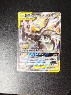 Pokemon TCG Pikachu & Zekrom GX Black Star Promo Card SM168 - Image 2