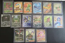 Lot Of 55 Modern Pokemon EX And Full Art Cards - Image 1