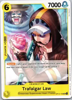 Trafalgar Law (106) Legacy of the Master Release Event Cards OP12-106 NM - Image 1