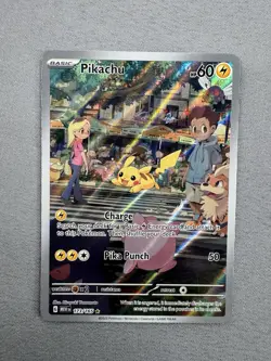 Pikachu Art Rare SV2a: Pokemon Card 151 173/165 Illustration Rare MINT - Image 2